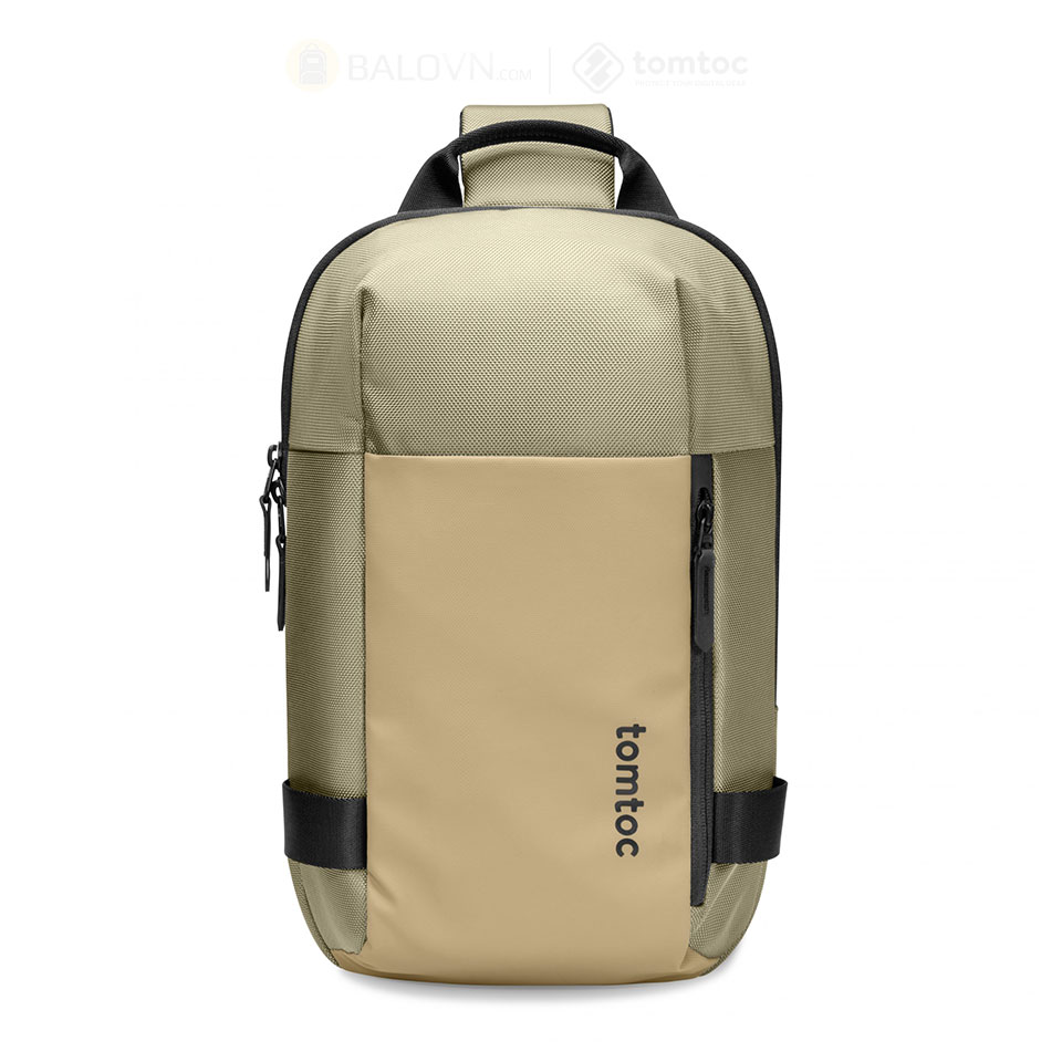 Tomtoc A54-A1K1 CroxBody EDC Sling Bag 11-inch Khaki
