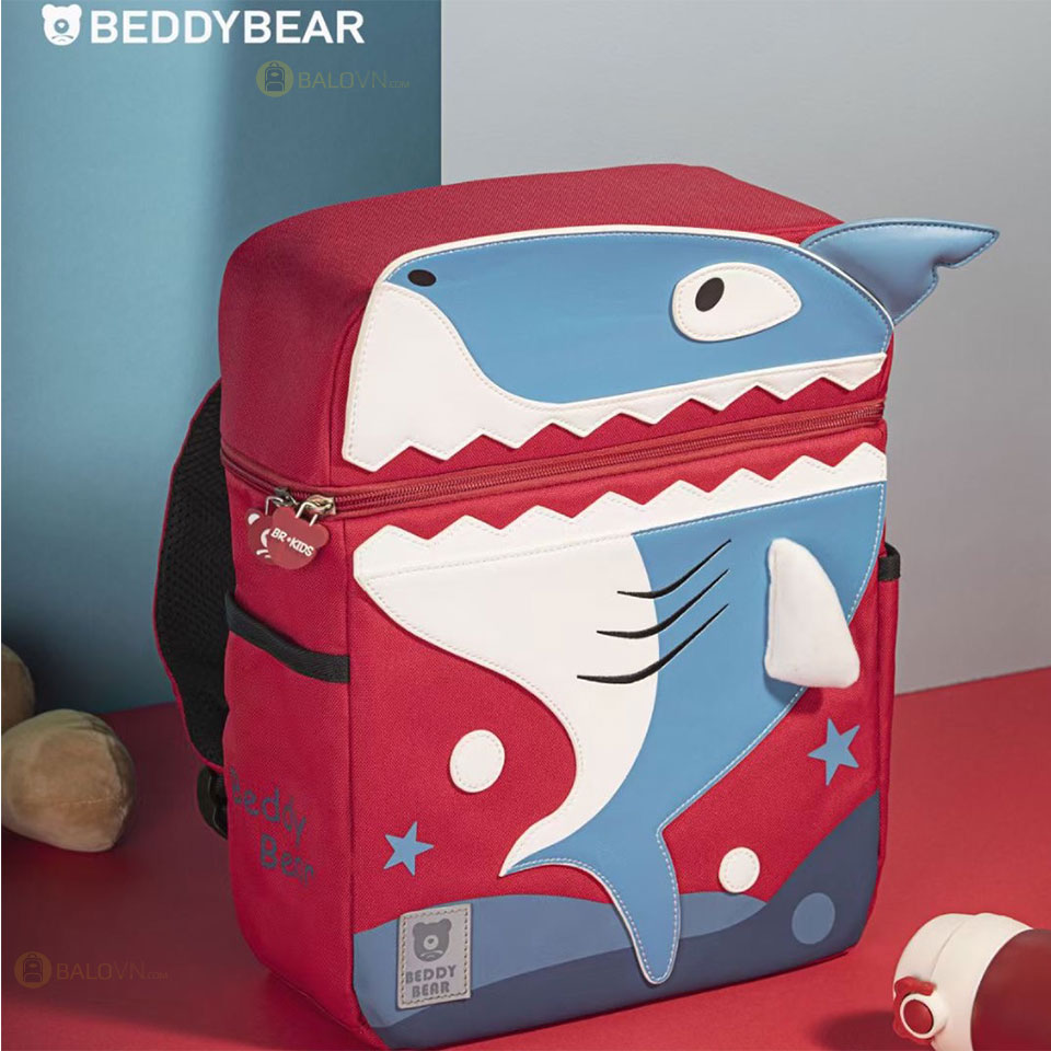 Beddy Bear họa tiết 3D cá mập