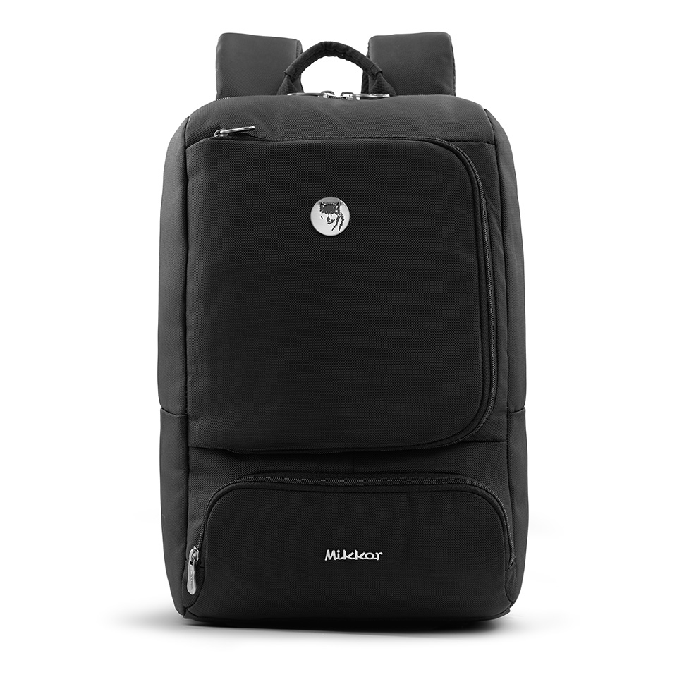 Mikkor The Calvin Backpack 15.6inch - Black