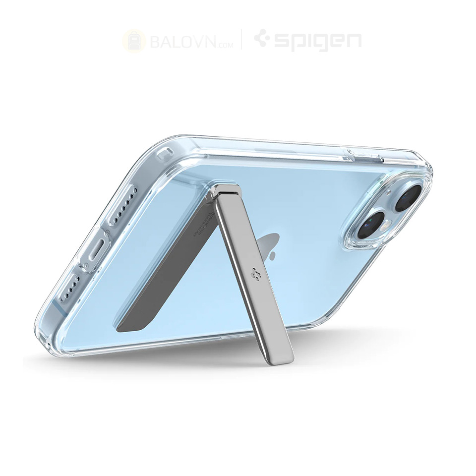 Ốp Lưng iPhone 14 Plus SPIGEN Ultra Hybrid S(lưng cứng viền dẻo có đế chống) Clear