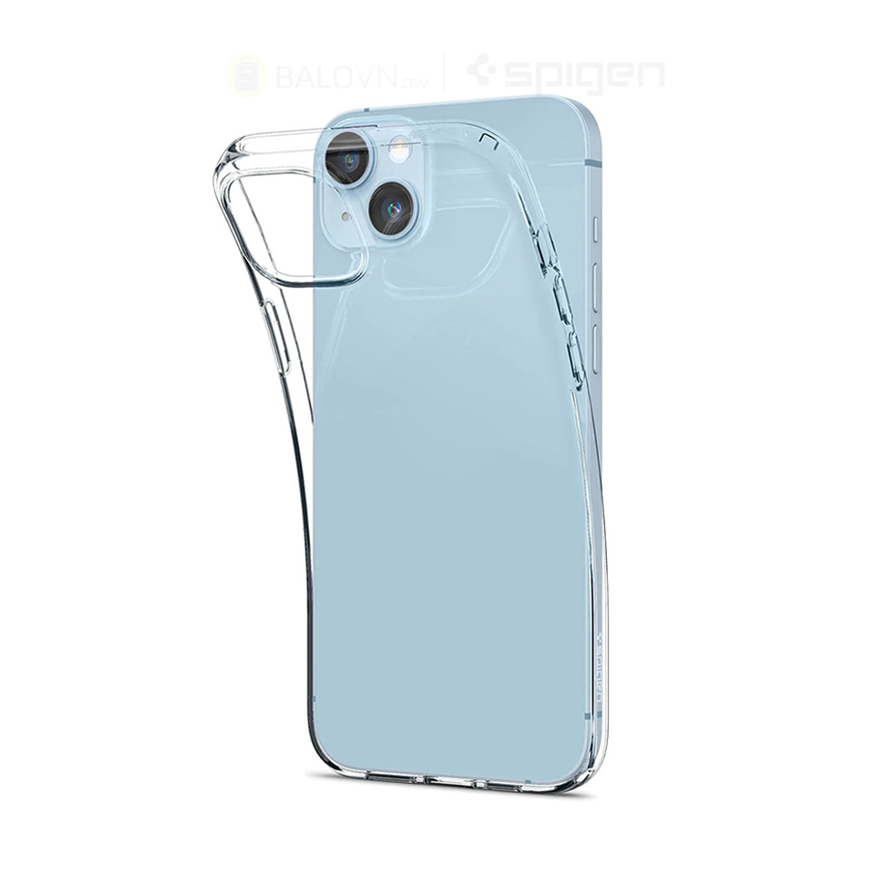 Ốp Lưng iPhone 14 SPIGEN Liquid Crystal(dẻo toàn bộ) Clear