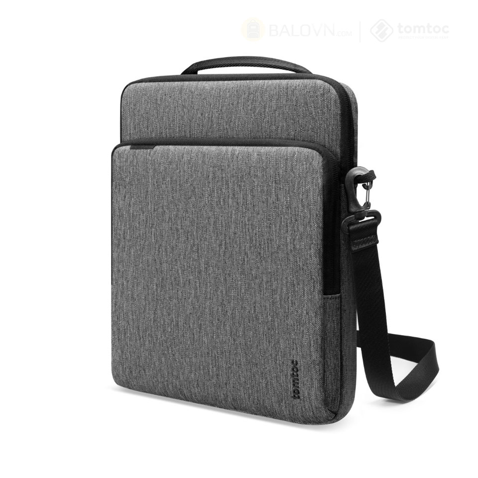 Tomtoc H13-B03 Tablet Shoulder Bag for New Ipad Pro 12.9inch-Grey