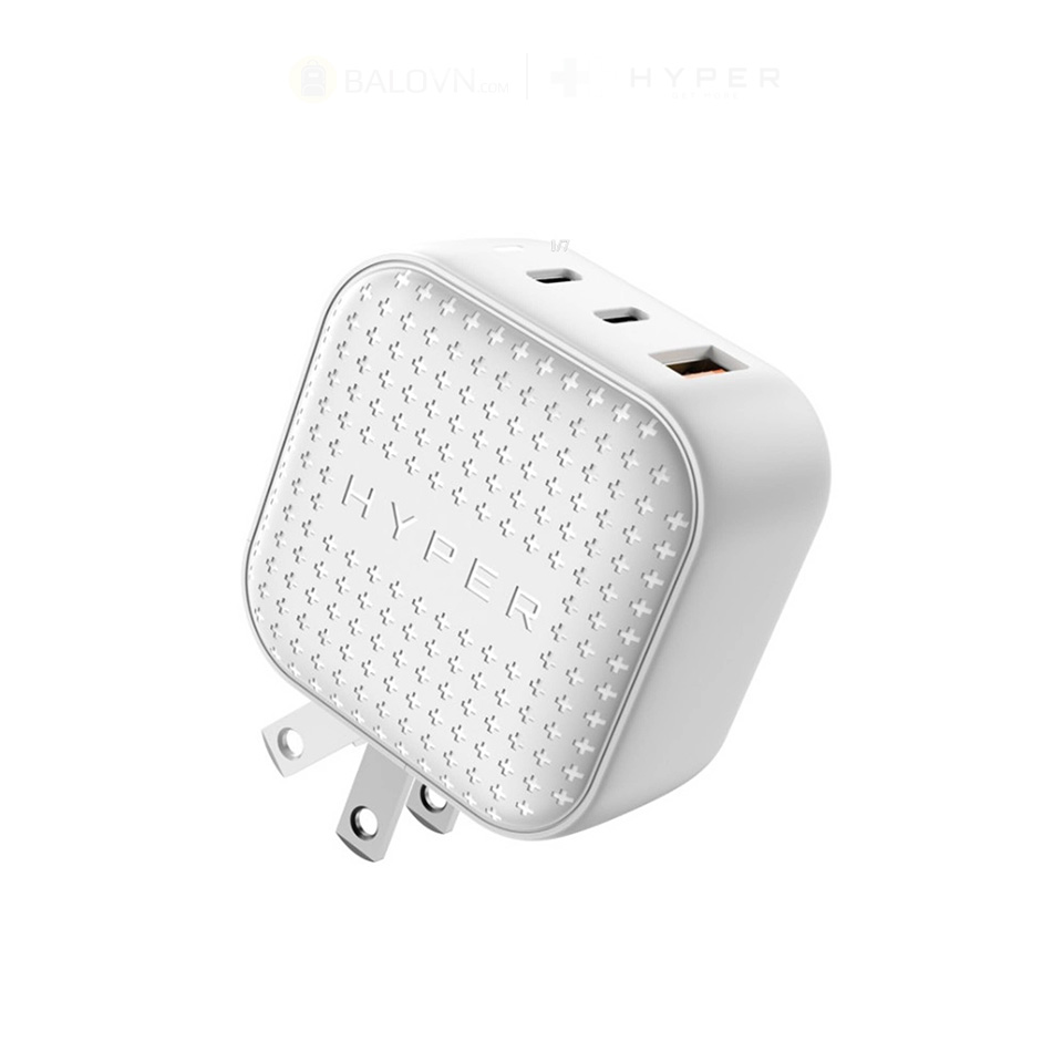 HyperJuice Đa Cổng GAN CHARGER(2C1A) 66W  HJ265 - White