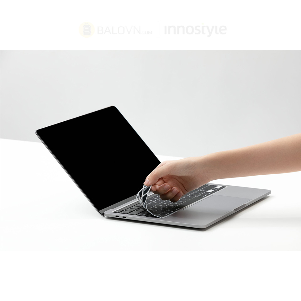 Phủ Phím Innostyle (USA) Keyguard TPU Crystal Macbook Pro 13" 2020 M1 - Black