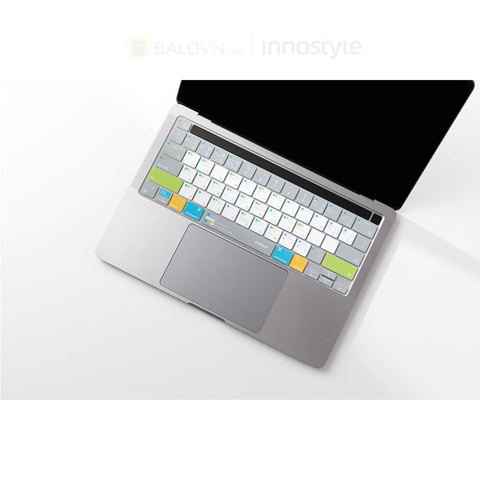 Phủ Phím Innostyle (USA) Keyguard TPU Crystal Macbook Pro 13" 2020 M1 - Navigator Shortcut