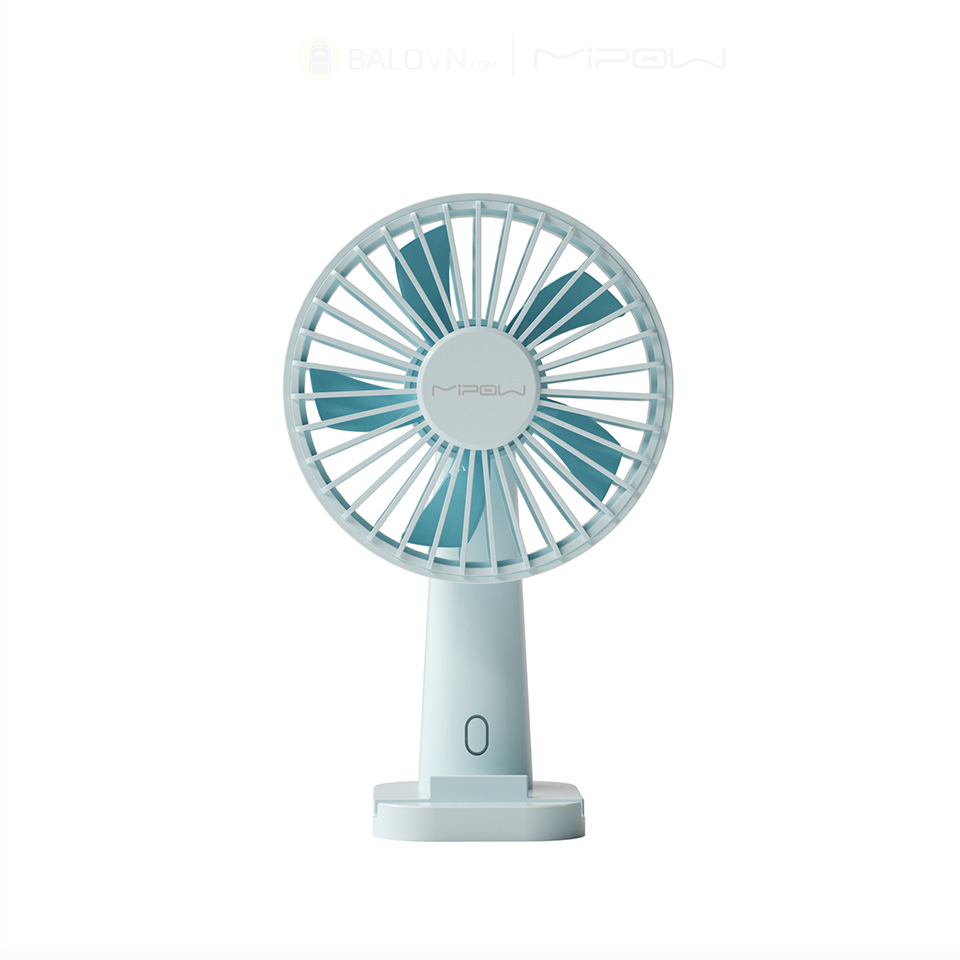 Quạt cầm tay Mipow Flip Adjust Mini FAN F01 - Xanh