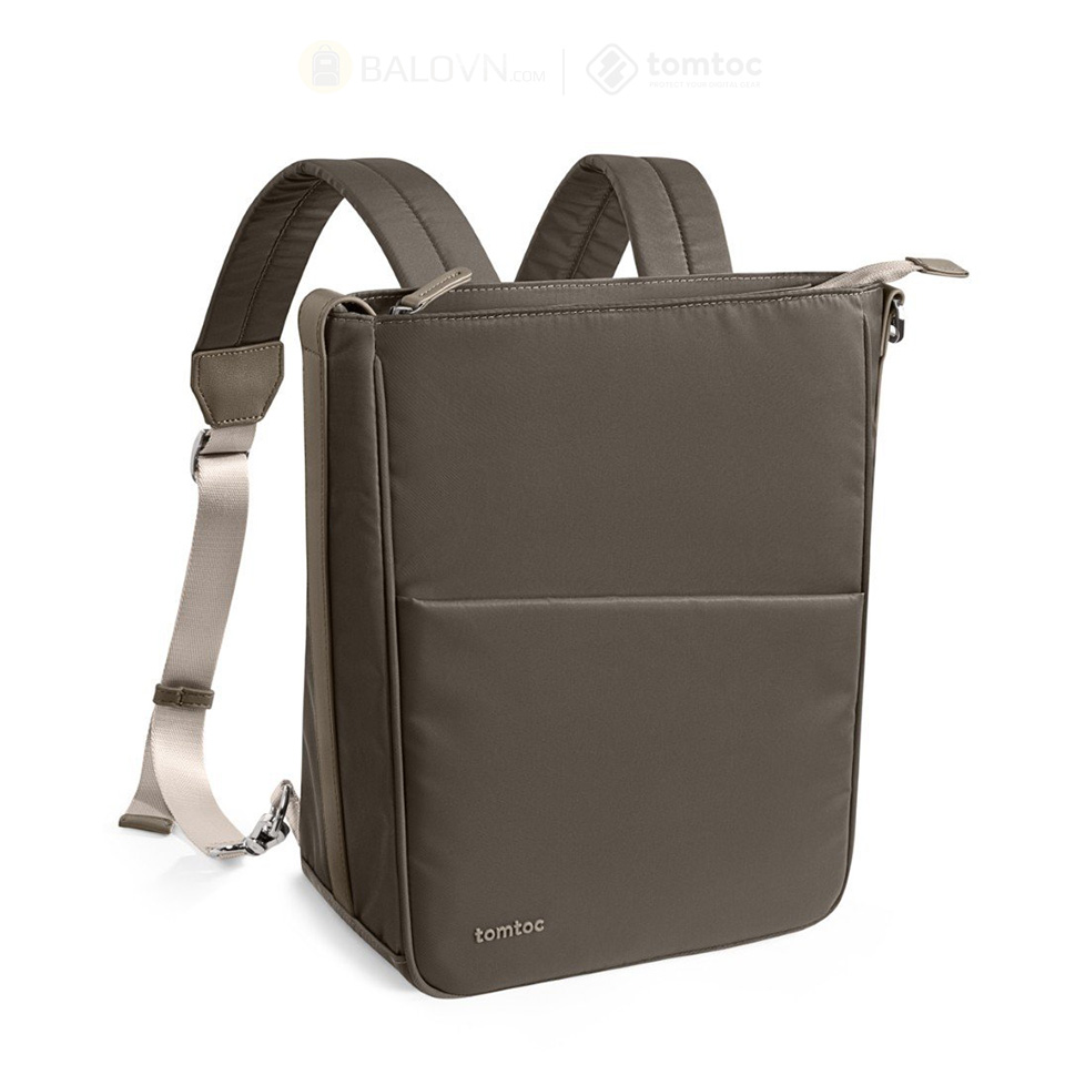 Tomtoc H63 Slash Sling Bag Taupe Ultrabook 14 inch 